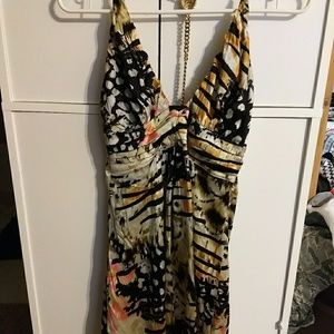 Beautiful sky mini dress.